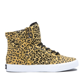 Supra SKYTOP Høye Sneakers Herre Hvite | NO-24734